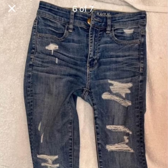 AE Super Stretch High Rise Jegging - Picture 1 of 2